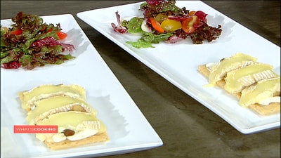 Apple Camembert and Fig