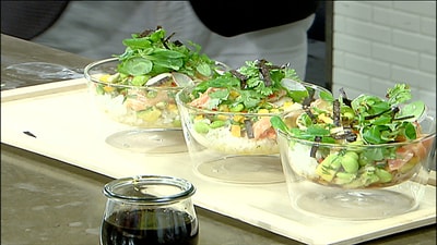 Salmon poke