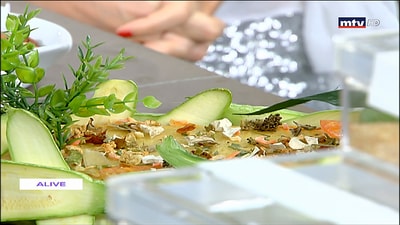 Vegetable Omelet – Dried Fruit Gratin