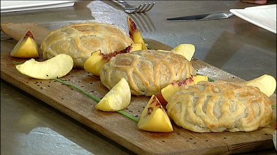 Camembert Cheese With Truffles