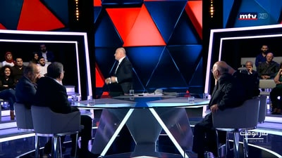 جورج غانم  - شربل قرداحي - سيبيل رزق  - طوني الرامي  - غادة عيد - رشيد درباس  - فادي عبود  - امين حطيط - مها يحيى - سام منسى - سامي فتفت