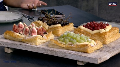 Foie gras with fruits