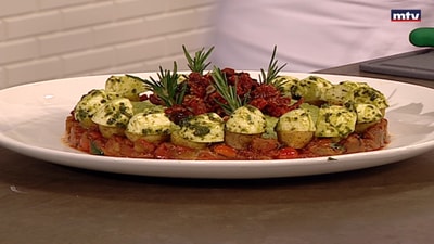 Mozzarella And Eggplant Salad
