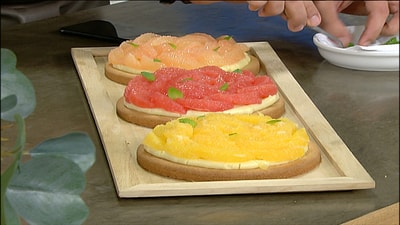 Sable paste with lemon