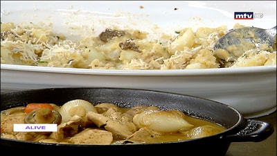Chicken with porcini