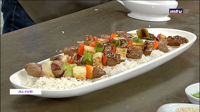 Fillet with halloumi cheese