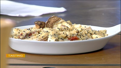 Chicken gratin with swearing