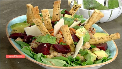 Chickpeas And Quinoa Salad