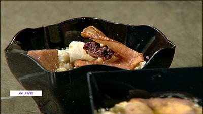 Cream patissier with molasses