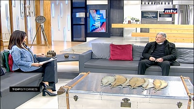 The bishop Guy Boulos Njeim - Oum Al Nour Association