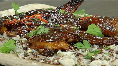 Roasted Chicken With Molasses
