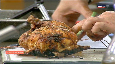 Chicken stuffed with mushrooms