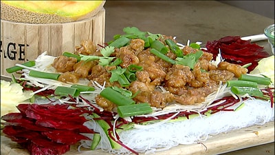 Chicken Noodles Salad