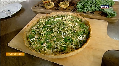 Asparagus tart