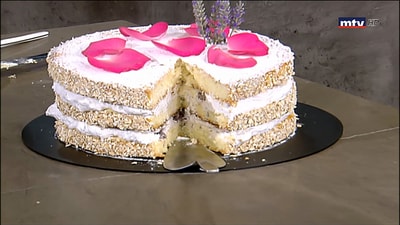 Cake With Lavender Fragrance