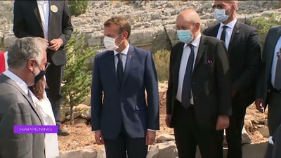 President Macron's visit to Jaj Cedars