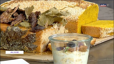 Sfouf Cake 