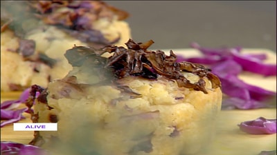 Cup Cakes on Cabbage
