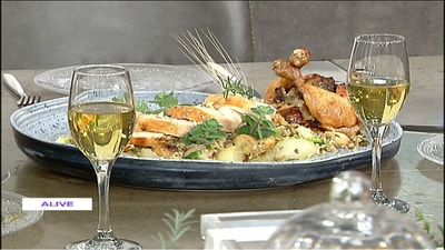 Peach Stuffed Chicken