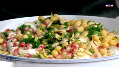 Freekeh with fish