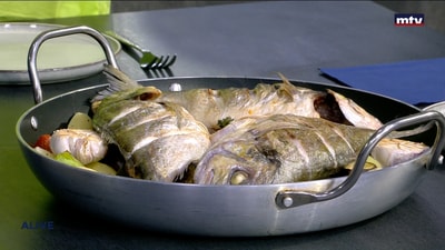 Fish with caper sauce