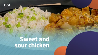 دجاج سويت اند ساور