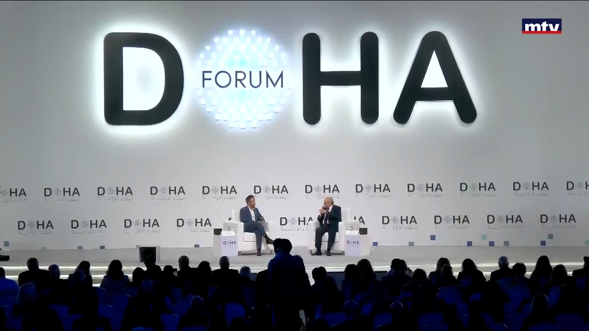 نواف سلام من منتدى الدوحة