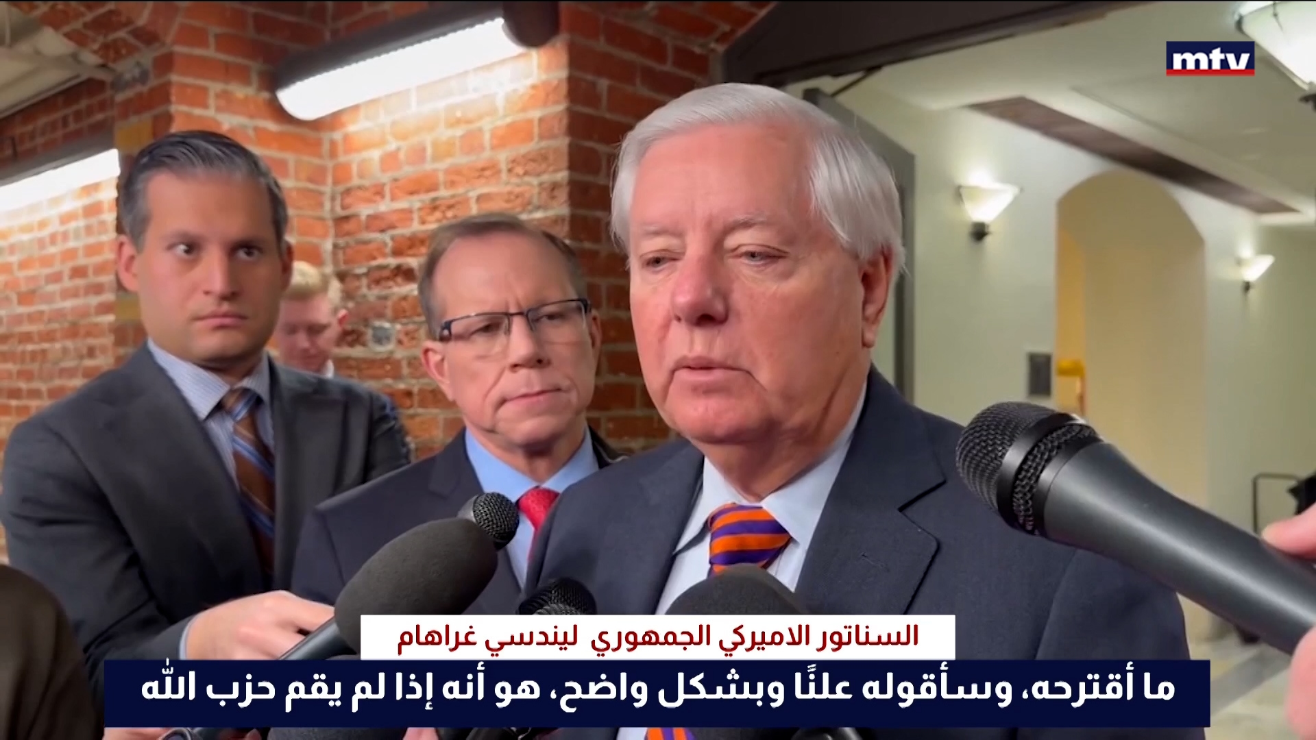 السناتور الاميركي الجمهوري ​ليندسي غراهام