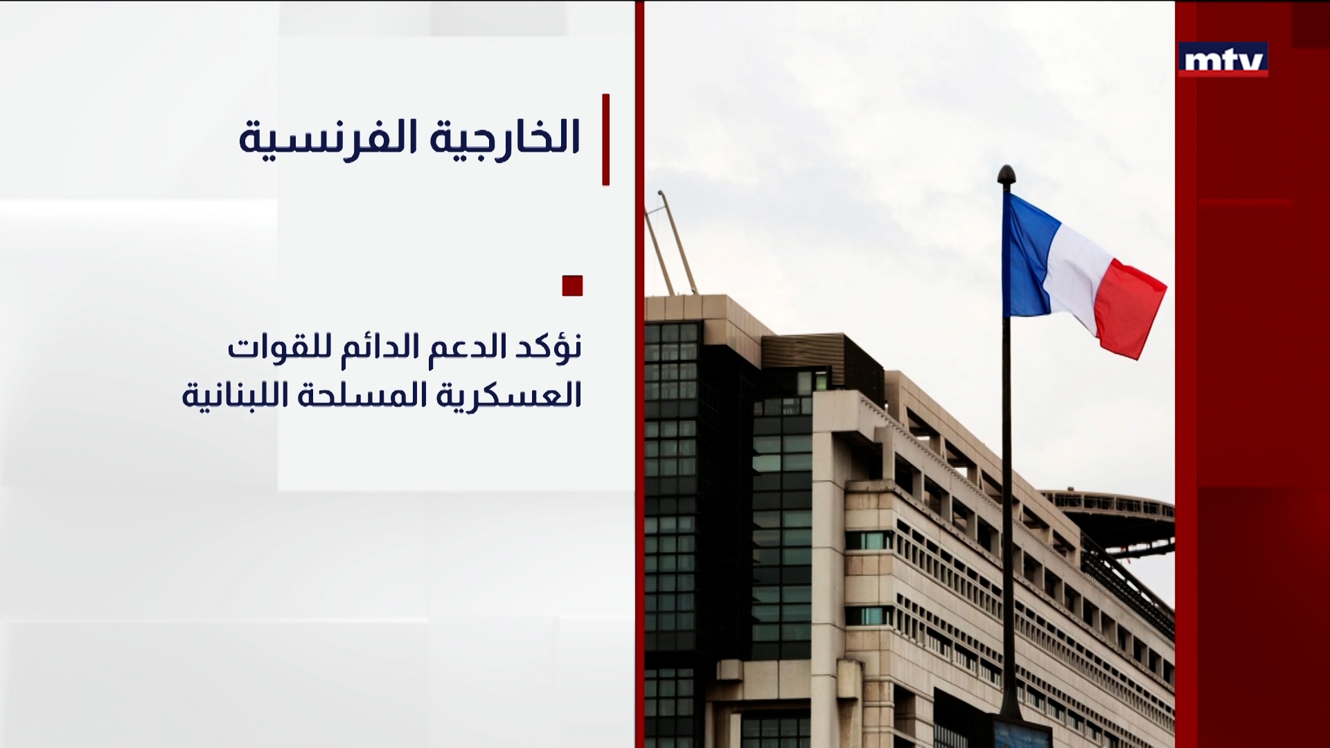 الخارجية الفرنسية