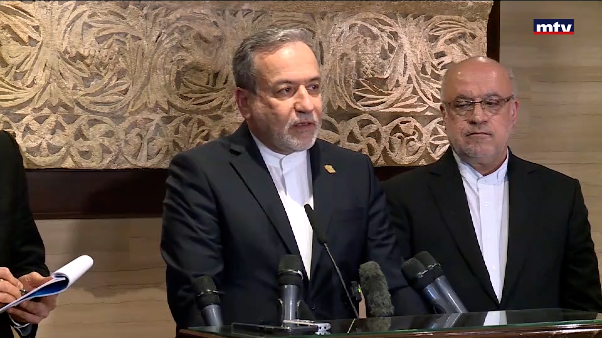 تصريح عراقجي من عين التينة بعد لقائه بري