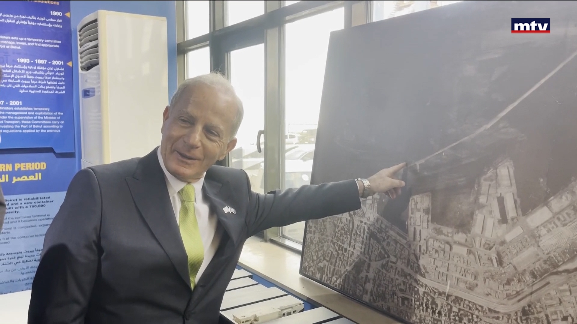 مرفأ بيروت وجولة السفير الاميركي