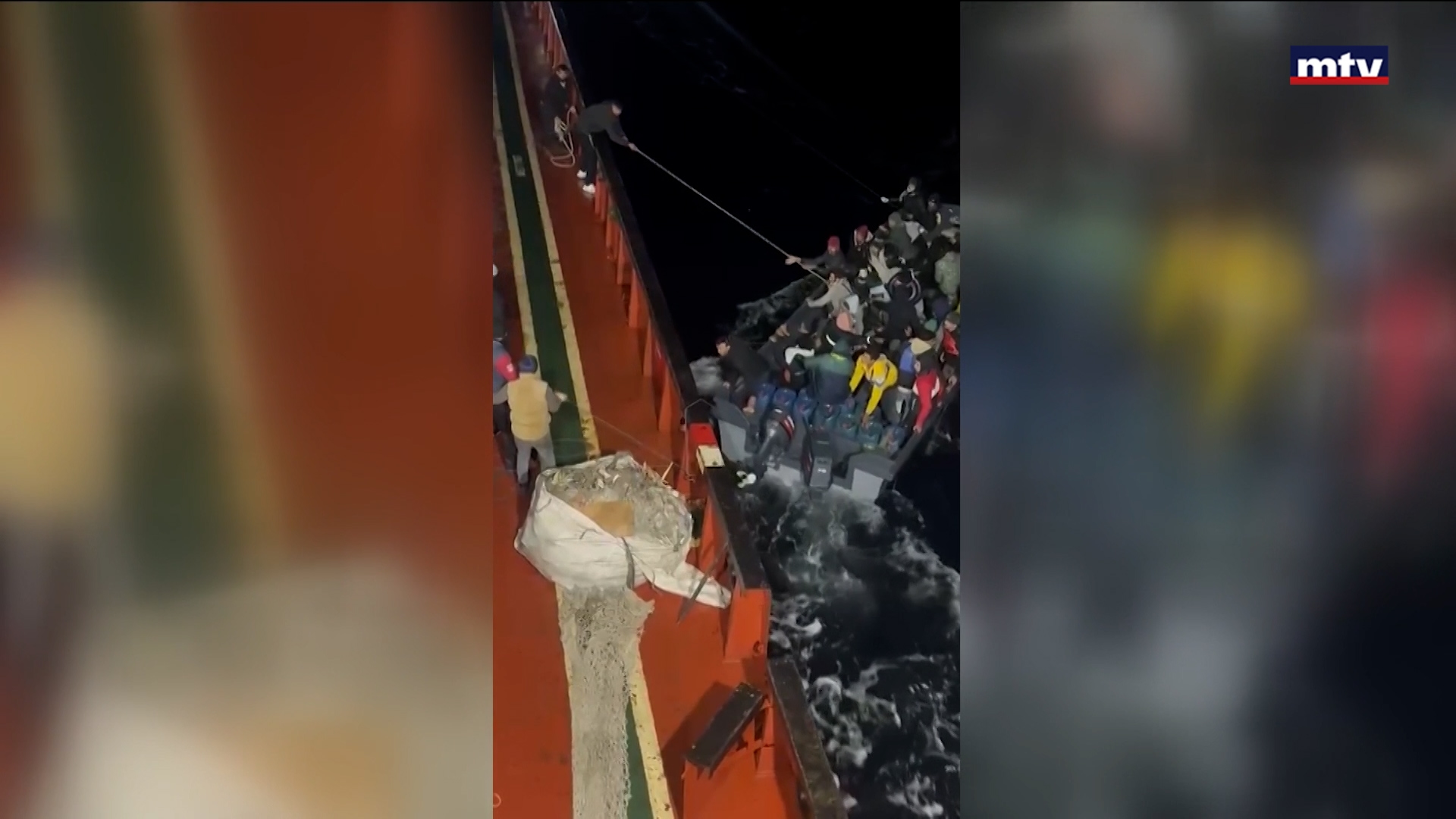 عملية انقاذ بحرية