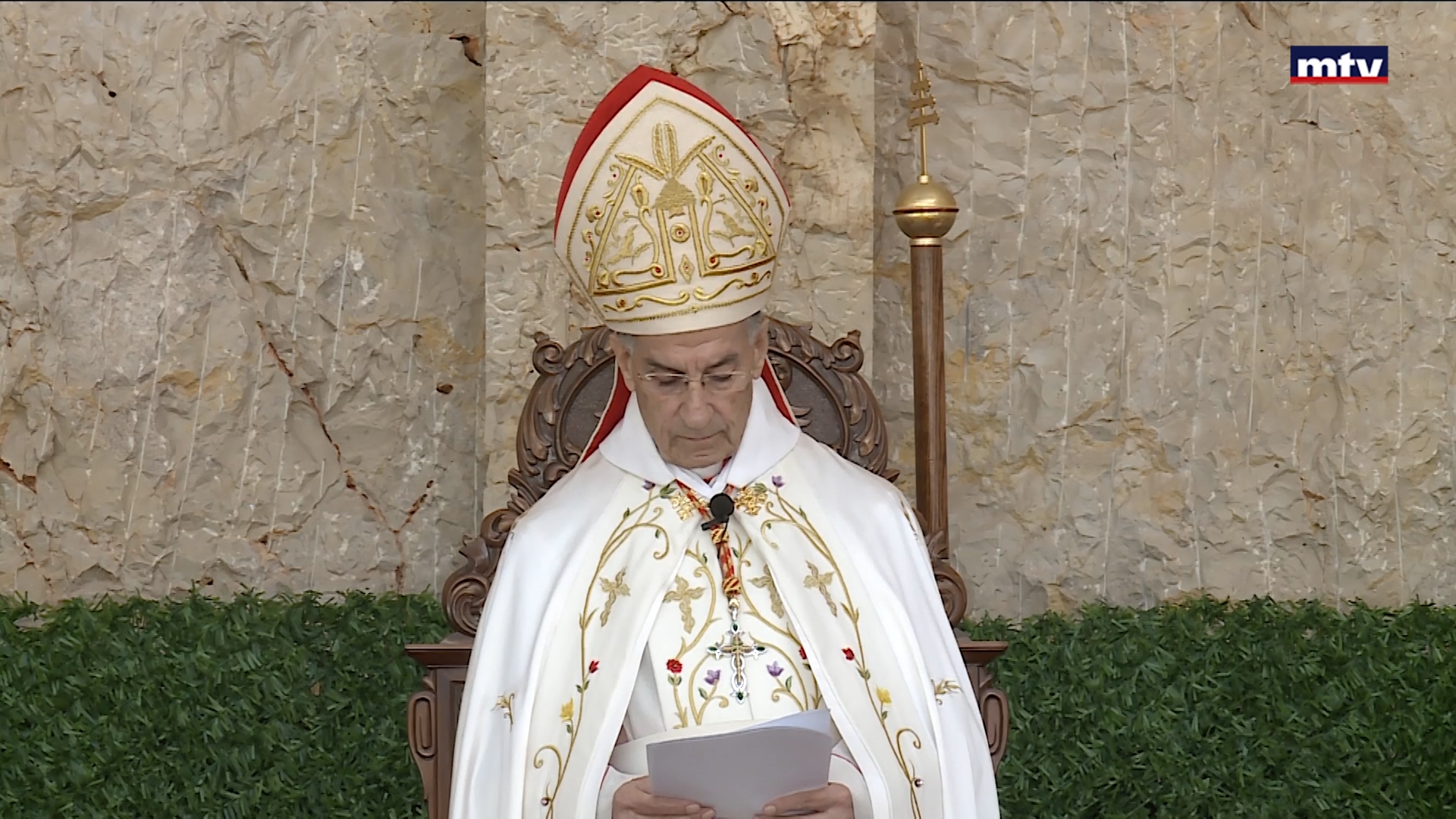 قدّاس الأحد في بكركي