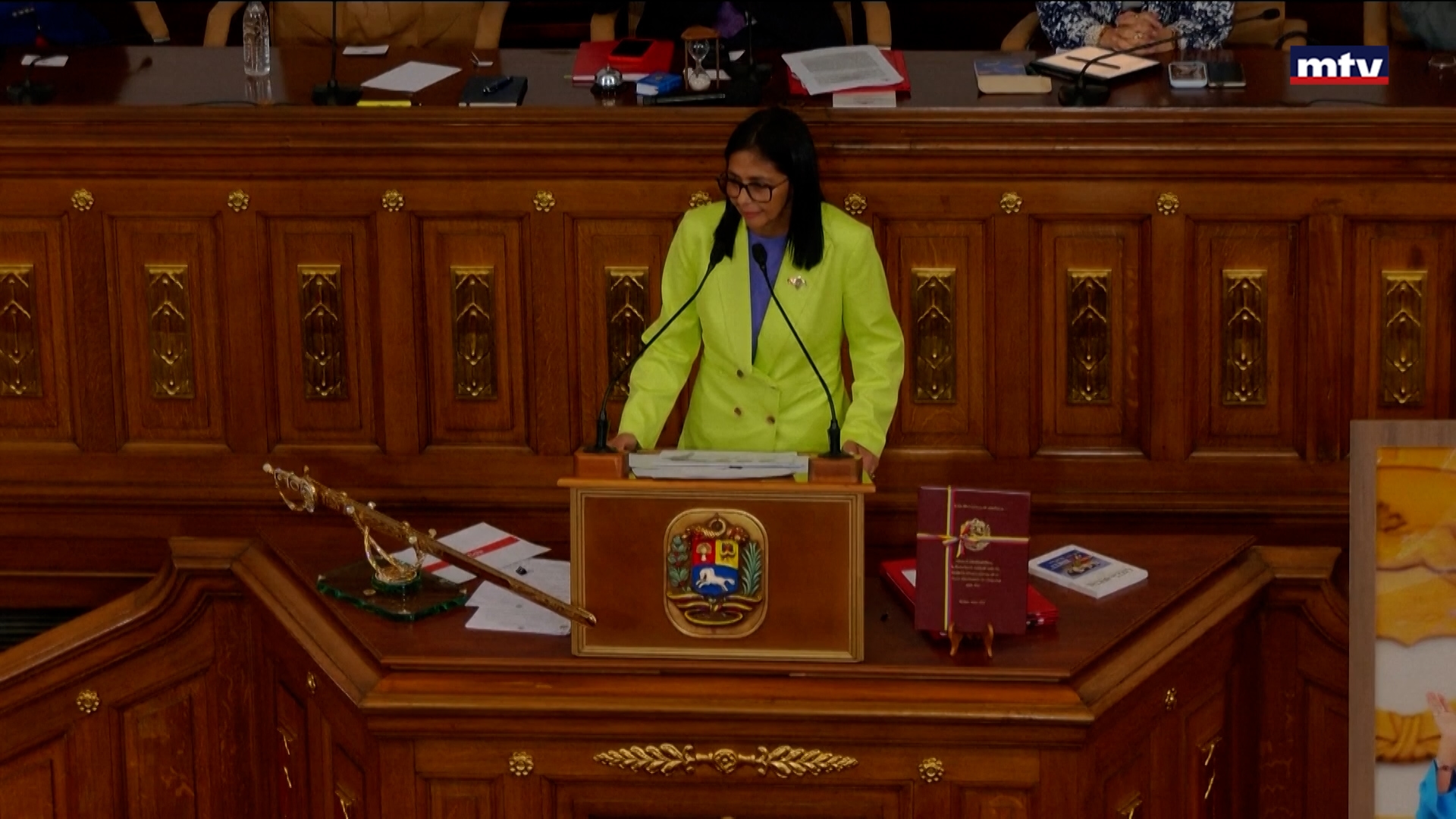 رئيسة فنزويلا بالوكالة