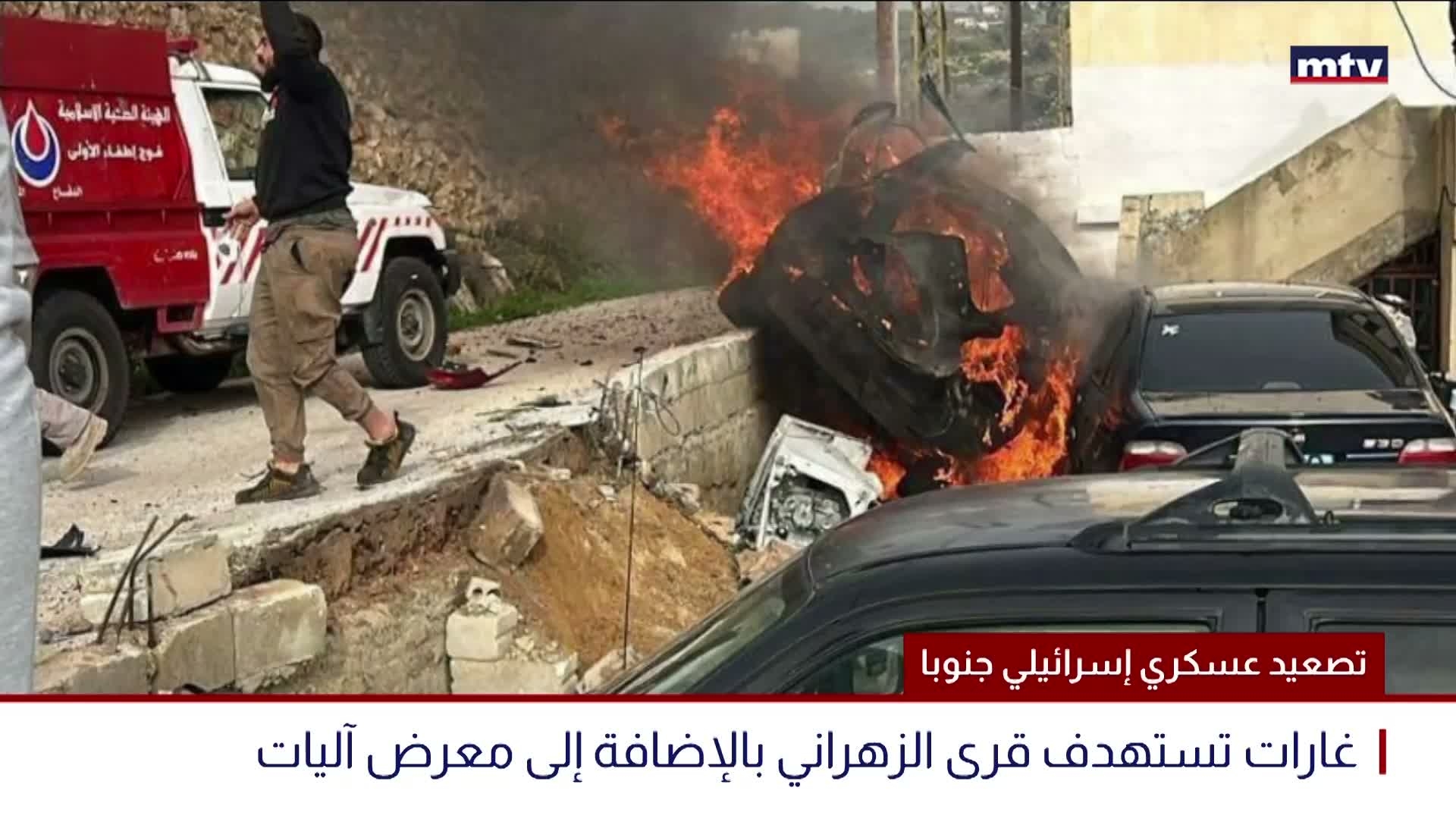 تصعيد عسكري إسرائيلي جنوبا