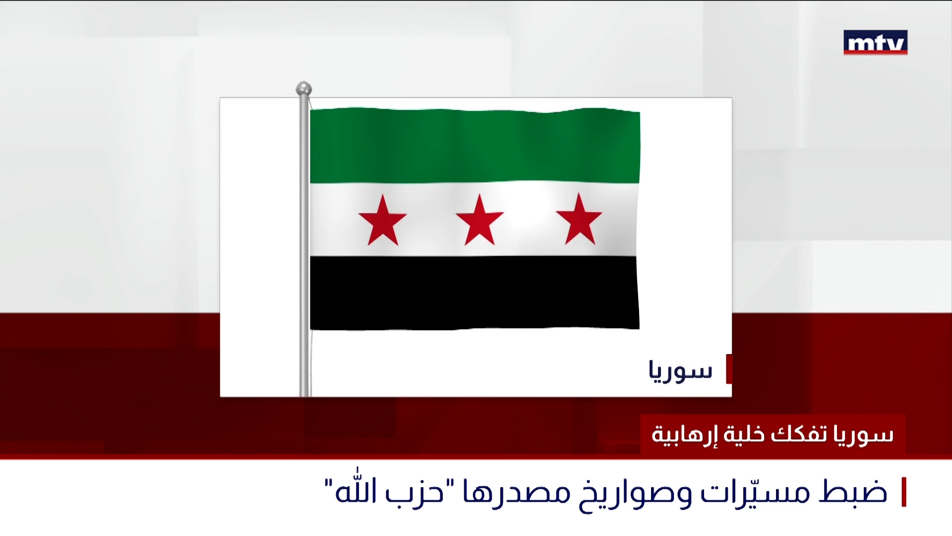 سوريا تفكك خلية إرهابية