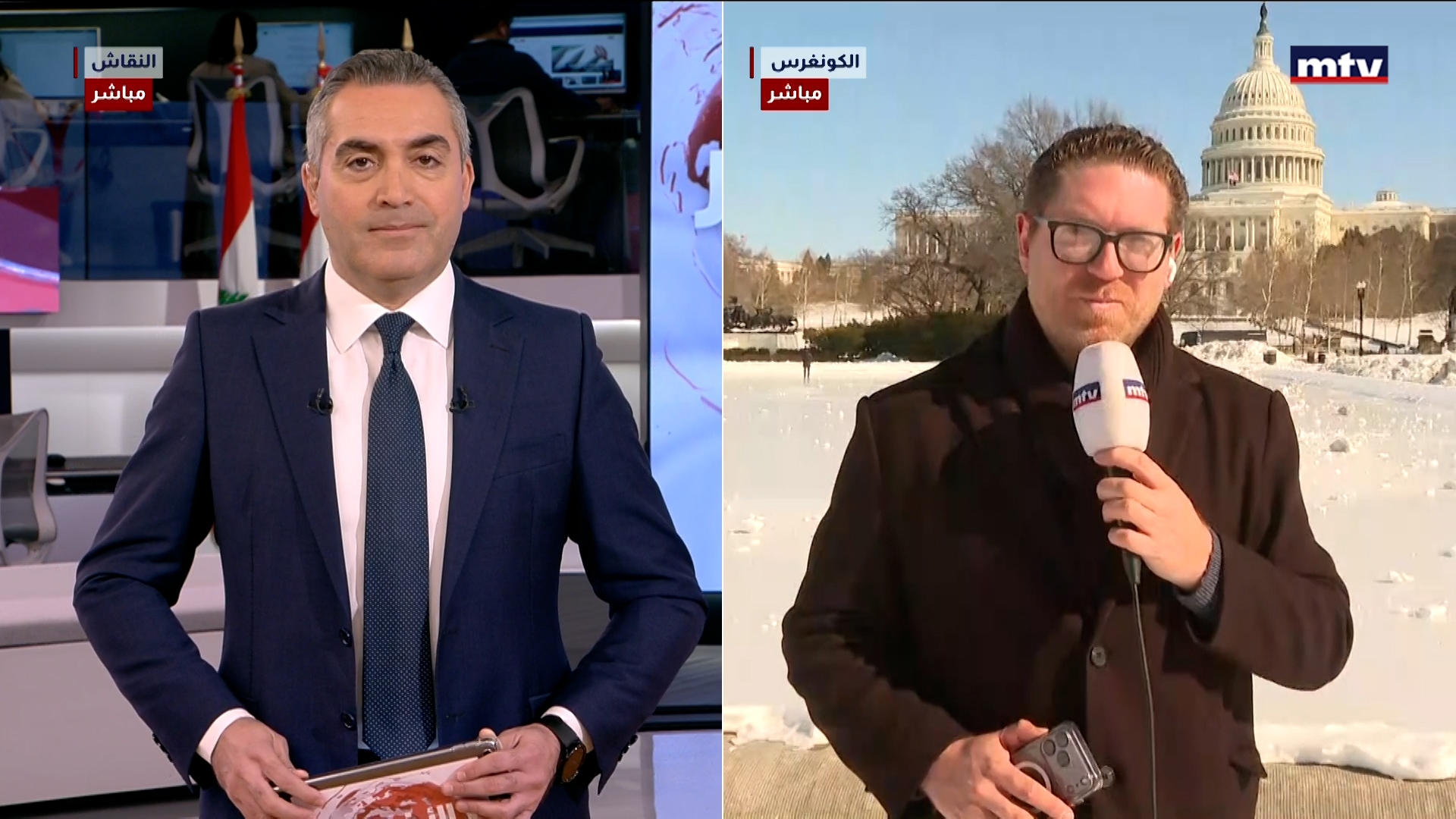 جلسة في الكونغرس بالتزامن مع لقاءات البنتاغون