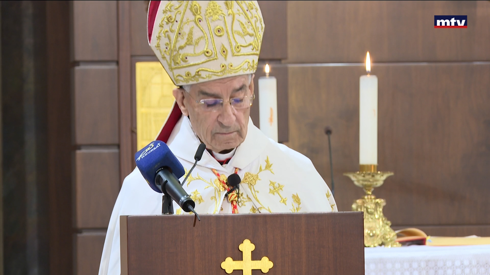 الراعي يترأس قداس احد مدخل الصوم