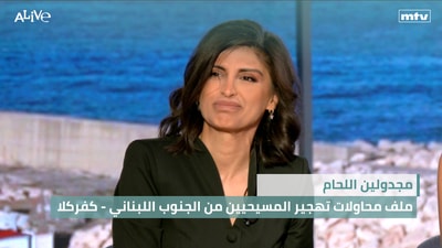Majdoline Lahham - The file on attempts to displace Christians from southern Lebanon, Kfarkela - Personality of the Day