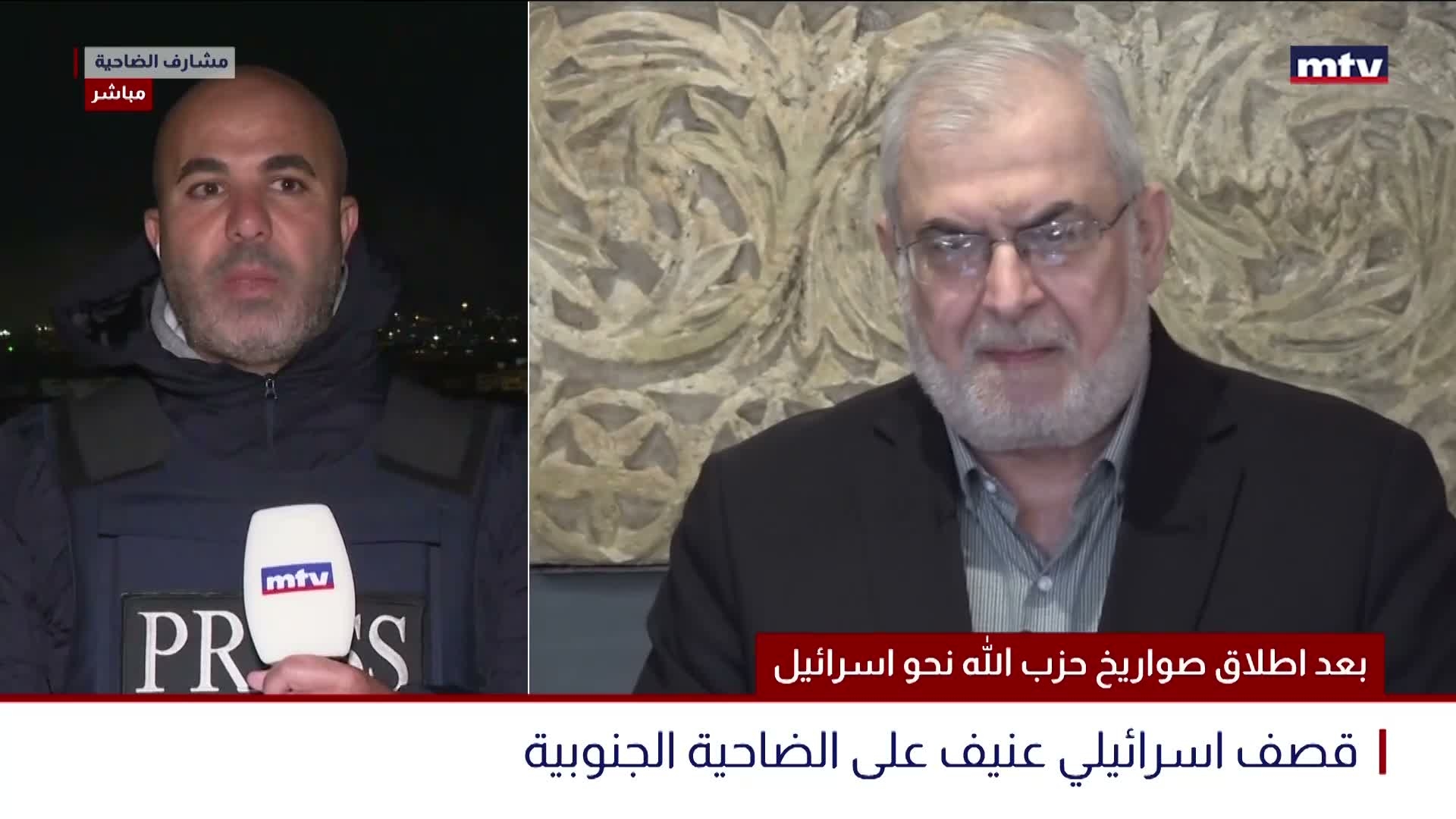 بعد اطلاق صواريخ حزب الله نحو اسرائيل