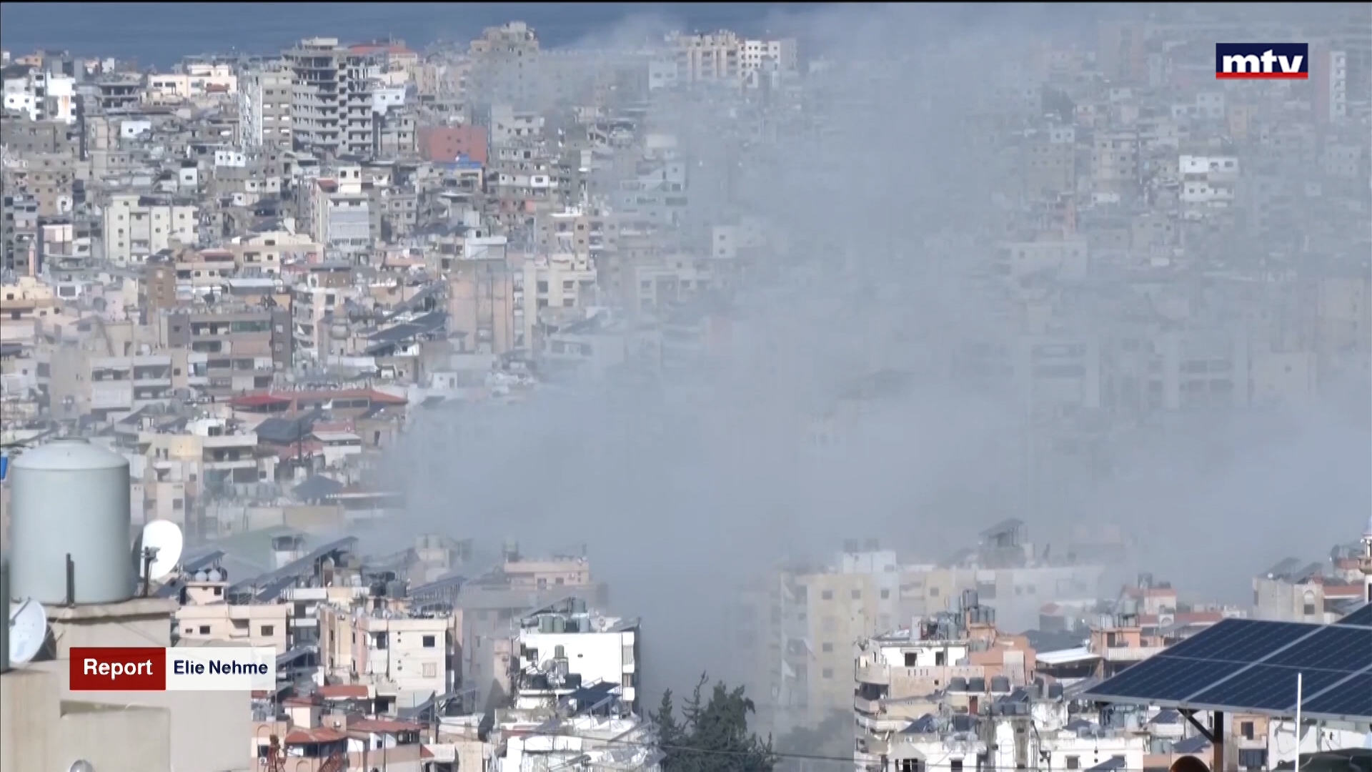 لبنان تحت النار