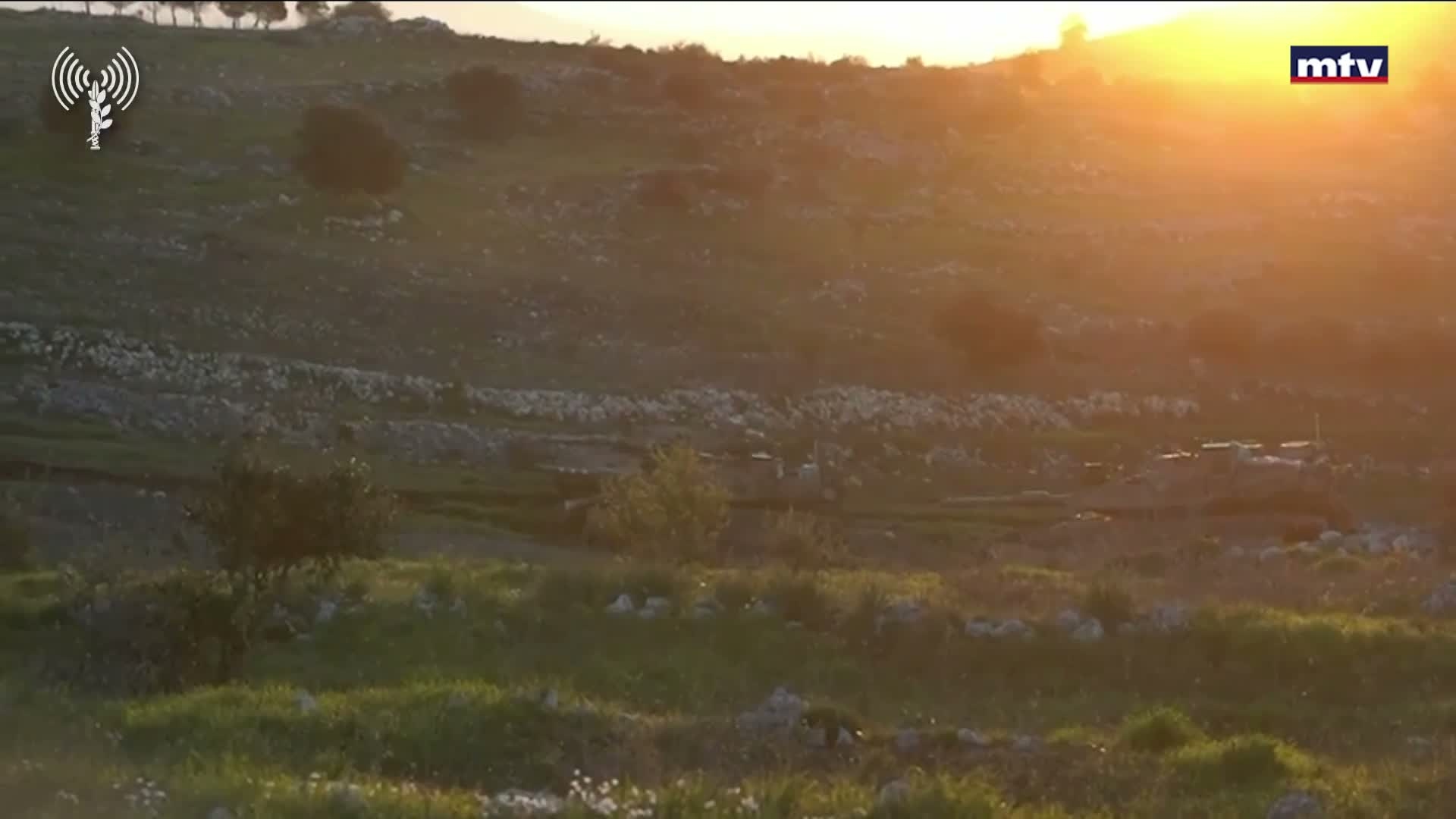 الجيش الإسرائيلي من نقاط تمركزه في جنوب لبنان