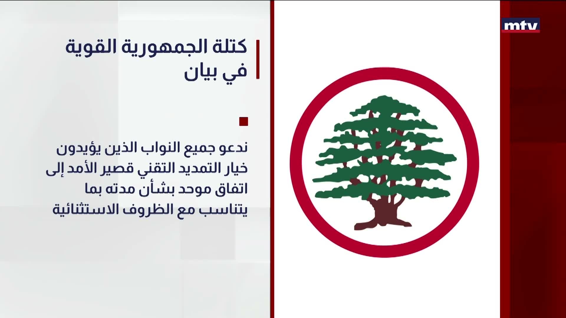 كتلة الجمهورية القوية في بيان