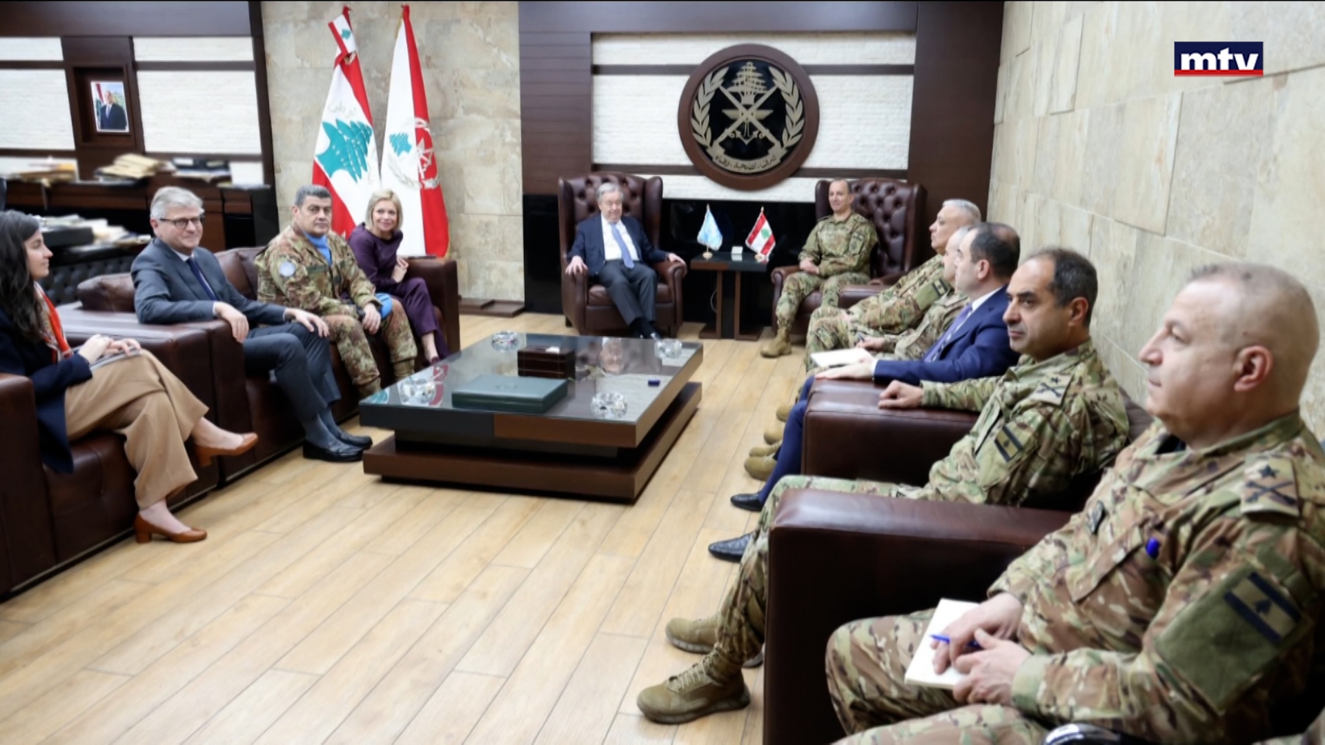 أمين عام الأمم المتحدة في اليرزة