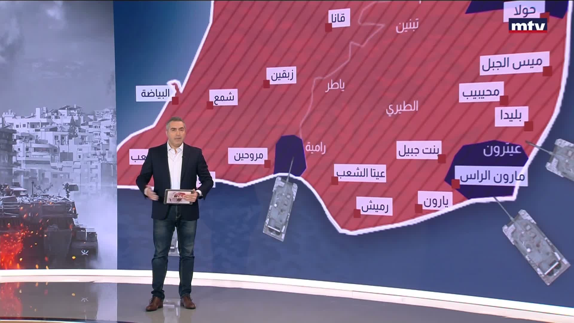 التوغل البري الاسرائيلي