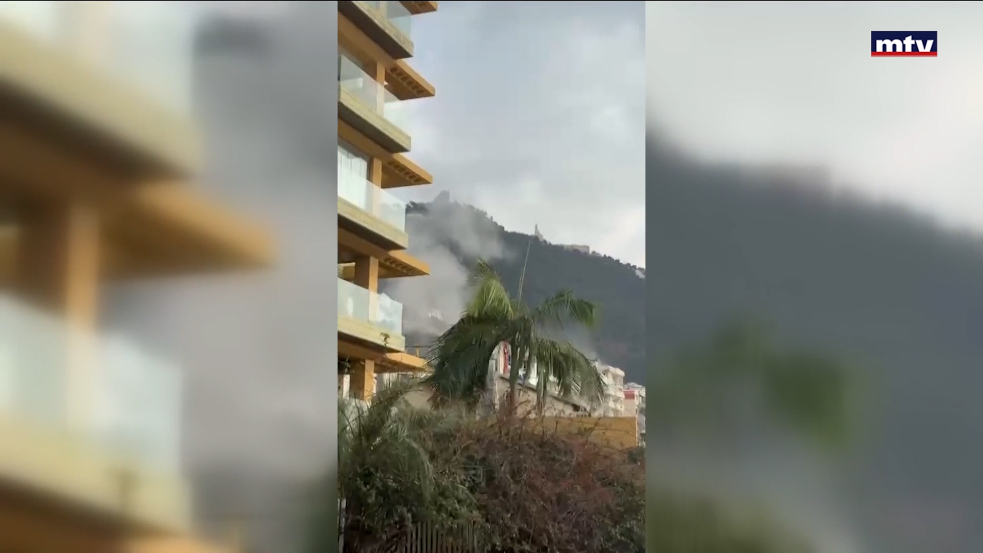 إنفجار صاروخ فوق أكثر من بلدة كسروانية