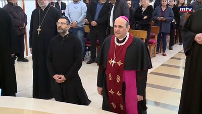 جولة للسفير البابوي على القرى الجنوبية