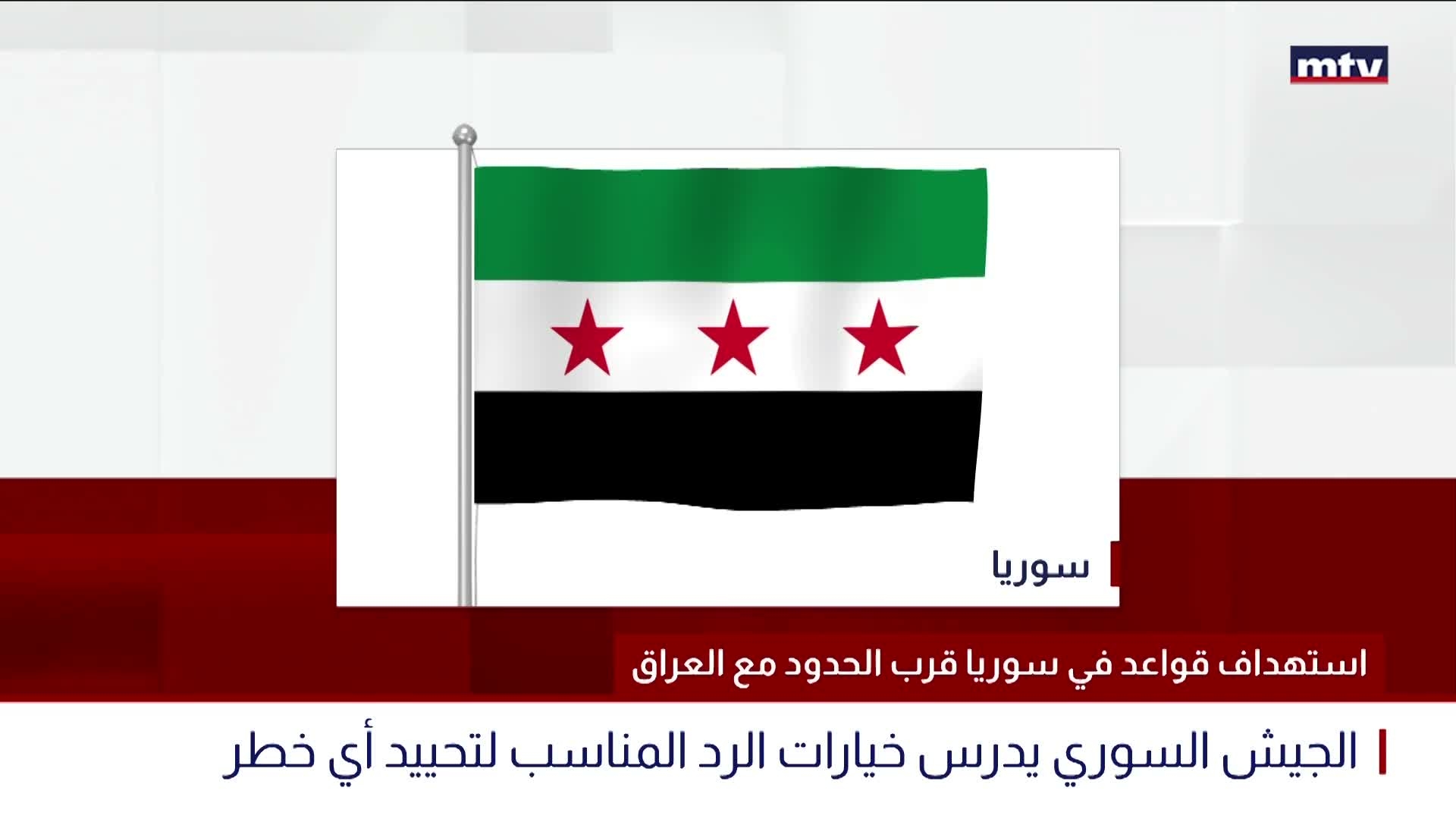 استهداف قواعد في سوريا قرب الحدود مع العراق