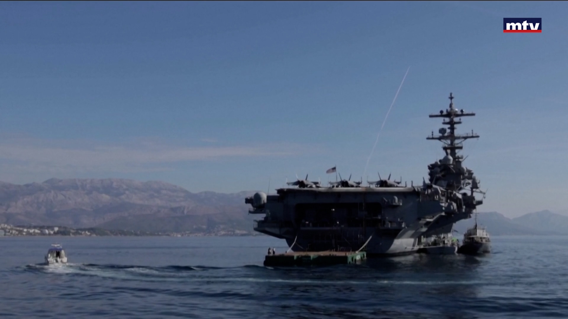 USS George Bush حاملة الطائرات