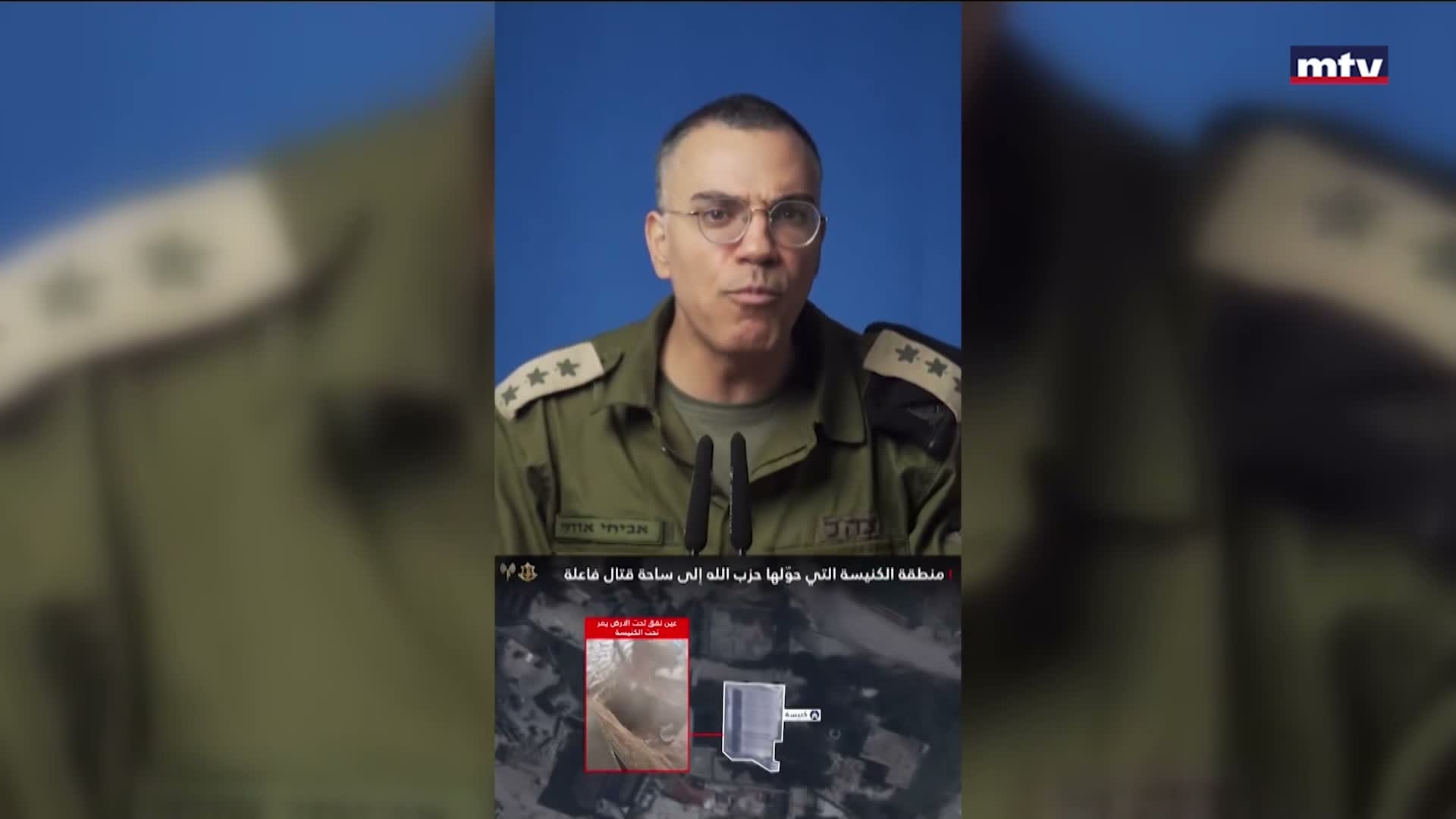 المتحدث بإسم الجيش الإسرائيلي أفيخاي أدرعي